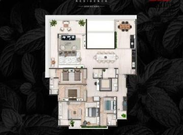 Apartamento · 220m² · 4 Quartos · 3 Vagas · Apartamento para venda em Vila Medon de 220.00m² com 4 Quartos, 4 Suites e 3 Garagens