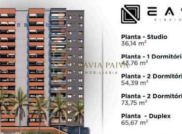 Apartamento · 36m² · 1 Quarto · 1 Vaga · Apartamento para venda em Ribeirânia de 36.00m² com 1 Quarto e 1 Garagem