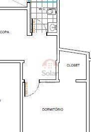 Apartamento · 37m² · 1 Quarto · Apartamento para alugar em Centro de 37.00m² com 1 Quarto