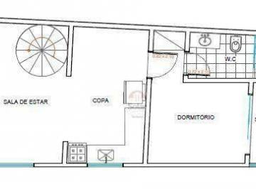 Apartamento · 49m² · 1 Quarto · Apartamento para alugar em Centro de 49.00m² com 1 Quarto