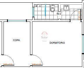 Apartamento · 30m² · 1 Quarto · Apartamento para alugar em Centro de 30.00m² com 1 Quarto