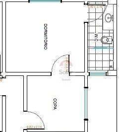 Apartamento · 26m² · 1 Quarto · Apartamento para alugar em Centro de 26.00m² com 1 Quarto