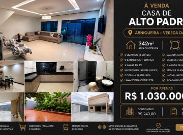 Casa de 5 quartos, Águas Claras · Casa Alto Padrão à Venda em Arniqueira Vereda da Cruz | 5 Quartos, 3 Suítes | 342m² Reformada