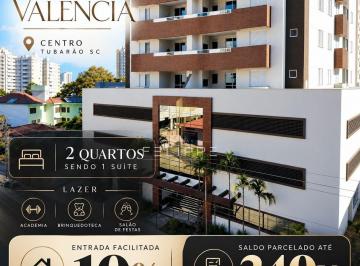 Apartamento · 65m² · 2 Quartos · 2 Vagas · ÚLTIMA UNIDADE NO CENTRO DE TUBARÃO - Residencial Valência