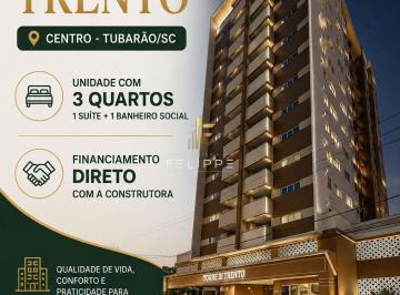 Apartamento · 86m² · 3 Quartos · Apartamento à venda no Centro de Tubarão | Residencial Torre di Trento
