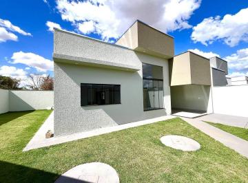 Casa · 118m² · 3 Quartos · 1 Vaga · Modelo para Aquisição e Construção no Setor Mansões das Águas Quentes – Caldas Novas/GO