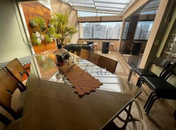 Apartamento · 420m² · 5 Quartos · 4 Vagas · Cobertura Duplex - Vila Ema - Residencial Villa Romana - 5 Suítes - 420m² - Estuda Permuta.