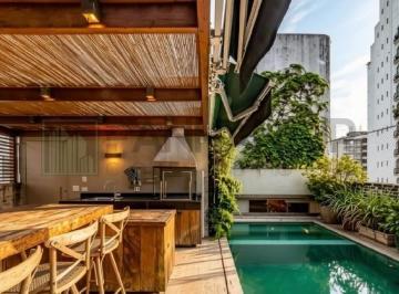 Foto 01 · Cobertura com piscina à venda no coração de São Paulo: 3 quartos, 3 suítes, 3 salas, 5 banheiros, 2