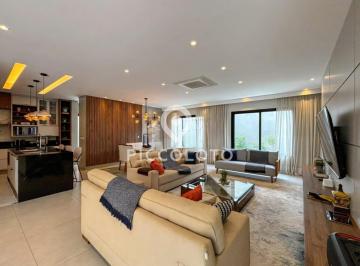Casa · 332m² · 3 Quartos · 4 Vagas · Sobrado à venda em Campinas, Swiss Park, com 3 suítes, com 332.93 m², Condomínio Swiss Park - Vevey