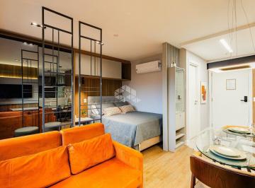 Apartamento · 27m² · 1 Quarto · 1 Vaga · Studio no Lucas By Yoo, 1 dormitório e 1 banheiro no bairro Mont´Serrat