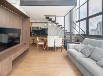 202608101658086695.jpeg · Apartamento Mobiliado | 96m² | Pé-Direito Duplo de 6m | 2 Suítes | Mezanino | 2 Vagas + Depósito