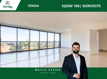 Apartamento de 3 quartos, Brasília · SQNW 106 – Apartamento Exclusivo de 188 m² | 3 Suítes | 4 Vagas | Nascente de Canto