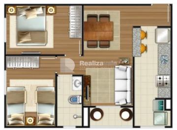 Apartamento · 50m² · 2 Quartos · Apartamento à venda em São José dos Campos, Residencial Bosque dos Ipês, com 2 quartos, com 50 m²