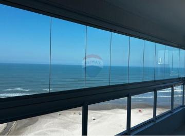 Apartamento · 115m² · 3 Quartos · 2 Vagas · Apartamento 3 Dormitórios sendo 3 suítes frente mar vista mar em Praia Grande