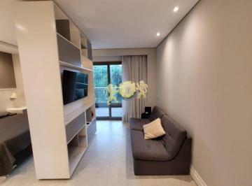 Apartamento · 42m² · 1 Quarto · 1 Vaga · Flat mobiliado para alugar no Brooklin| 42m² | 1 Dormitório | 1 Vaga de Garagem
