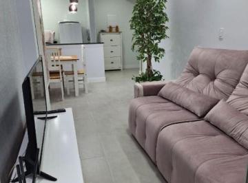 Apartamento · 72m² · 2 Quartos · 1 Vaga · Apto Vista Mar - 02 dorms c/ Sac. Gourmet, Mobiliado