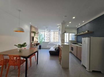 39eacade8c0f9fa1000f0a68979cfb3ca5083d4a · Apartamento com 1 quarto à venda, 48 m² - Pitangueiras - Guarujá/SP