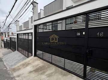Casa · 80m² · 2 Quartos · 2 Vagas · Casa Sobrado Novo à Venda, Poá/SP