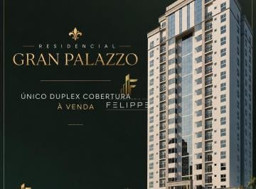 Apartamento · 258m² · 3 Quartos · 3 Vagas · Cobertura Duplex de Alto Padrão | Gran Palazzo — Tubarão/SC
