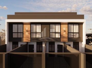 Casa · 65m² · 2 Quartos · 2 Vagas · Sobrado geminado novo no bairro Aventureiro