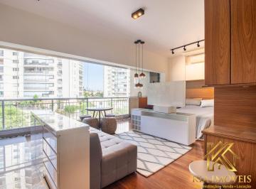 Apartamento · 50m² · 1 Quarto · 2 Vagas · TRIX Tamboré Housing Offices & Shops - Studio à Venda no TRIX Tamboré | 50 m² | Mobiliado | 2 Vagas
