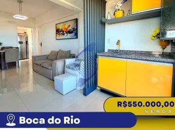 Apartamento · 62m² · 2 Quartos · 1 Vaga · APARTAMENTO 62 M² | 2 QUARTOS | 1 SUÍTE | BOCA DO RIO | SALVADOR-BA