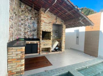 Casa · 81m² · 2 Quartos · 2 Vagas · Casa com Piscina e Churrasqueira em nova Mirim - Praia Grande/SP.