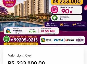 Apartamento à venda no VALE DAS TULIPAS, SUSSUARANA, Salvador, BA · Apartamento à venda no VALE DAS TULIPAS, SUSSUARANA, Salvador, BA