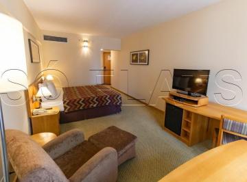 Apartamento · 36m² · 1 Quarto · 1 Vaga · Flat para alugar em Alphaville Comercial de 36.00m² com 1 Quarto, 1 Suite e 1 Garagem