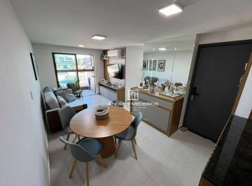 SALA PARA 02 AMBIENTES · Apartamento MOBILIADO com 2 dormitórios à venda, 60 m² por R$ 630.000 - Poço - Cabedelo/PB