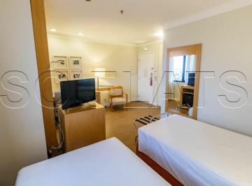 Apartamento · 29m² · 1 Quarto · 1 Vaga · Flat para alugar em Campo Belo de 29.00m² com 1 Quarto, 1 Suite e 1 Garagem