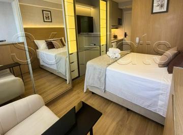 Apartamento · 21m² · 1 Quarto · 1 Vaga · Flat para alugar em Campo Belo de 21.00m² com 1 Quarto, 1 Suite e 1 Garagem
