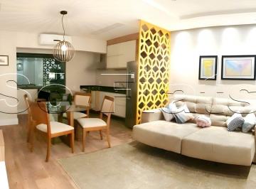 Apartamento · 55m² · 1 Quarto · 1 Vaga · Flat para alugar em Moema de 55.00m² com 1 Quarto, 1 Suite e 1 Garagem