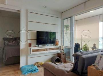 Apartamento · 43m² · 1 Quarto · 1 Vaga · Studio para venda em Campo Belo de 43.00m² com 1 Quarto, 1 Suite e 1 Garagem