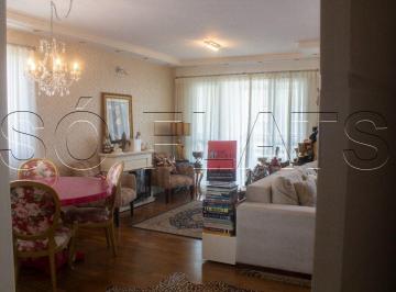 Apartamento · 124m² · 3 Quartos · 2 Vagas · Apartamento para alugar em Moema de 124.00m² com 3 Quartos, 3 Suites e 2 Garagens