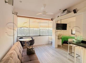 Apartamento · 34m² · 1 Quarto · 1 Vaga · Flat para alugar em Morumbi de 34.00m² com 1 Quarto, 1 Suite e 1 Garagem