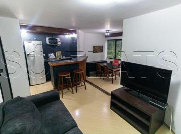 Apartamento · 48m² · 1 Quarto · 1 Vaga · Flat para alugar em Brooklin de 48.00m² com 1 Quarto, 1 Suite e 1 Garagem