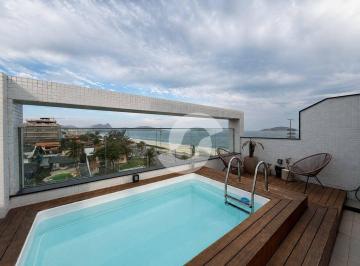 Piscina · Cobertura com 3 dormitórios à venda, 170 m² por R$ 2.700.000,00 - Piratininga - Niterói/RJ