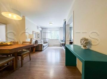 Apartamento · 80m² · 2 Quartos · 2 Vagas · Flat para alugar em Jardim Paulista de 80.00m² com 2 Quartos, 1 Suite e 2 Garagens