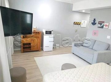 Apartamento · 26m² · 1 Quarto · 1 Vaga · Flat para alugar em Moema de 26.00m² com 1 Quarto, 1 Suite e 1 Garagem