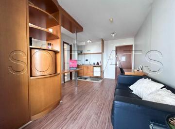 Apartamento · 35m² · 1 Quarto · 1 Vaga · Flat para alugar em Centro de 35.00m² com 1 Quarto, 1 Suite e 1 Garagem