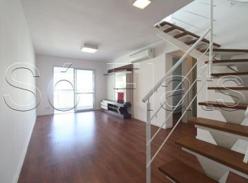 Apartamento · 121m² · 1 Quarto · 2 Vagas · Cobertura para venda em Morumbi de 121.00m² com 1 Quarto, 1 Suite e 2 Garagens