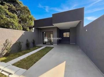 Casa · 87m² · 3 Quartos · 1 Vaga · Casa com suíte faixa mar Balneário Grajaú PR