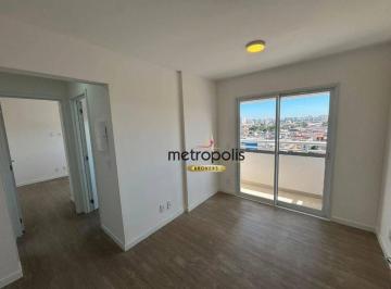 Sala de Estar · Apartamento com 2 dormitórios à venda, 47 m² por R$ 300.000,00 - Vila Sacadura Cabral - Santo André/