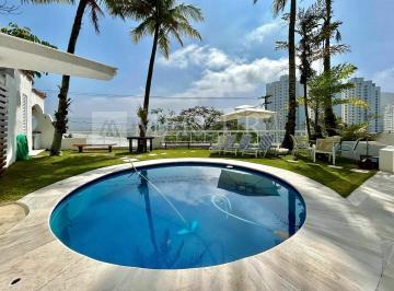 casa a venda no guarujá no residencial península, anunciada por imobiliárias em guarujá com foco em imóveis premium." · Casa no Guarujá, Enseada, Condomínio Fechado, 5 Quartos, Sendo 4 Suítes, Sacada com Vista Mar e Pisc