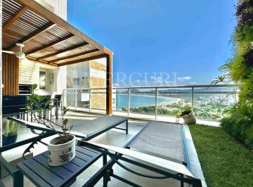 Luxuosas coberturas a venda no Guarujá na Praia da Enseada, com vistas panorâmicas, através de imobiliárias em Guarujá. · Cobertura no Guarujá, Vista Mar, Condomínio Verdemar, 4 suítes, 4 vagas, Piscina e Churrasqueira. Es