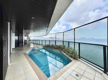 Apartamento · 360m² · 5 Quartos · 3 Vagas · Apartamento no Guarujá, Astúrias, 4 Suítes e Frente e Vista Mar