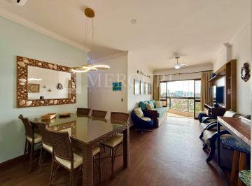 Apartamento · 93m² · 3 Quartos · 2 Vagas · Apartamento no Guarujá, Enseada, com Vista Mar, 2 suítes - Mercuri Imóveis, Imobiliária no Guarujá