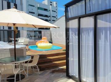 Espaçosas coberturas a venda no Guarujá na Praia das Astúrias, para viver com qualidade, com a assessoria de imobiliária em Guarujá. · Cobertura no Guarujá, Astúrias, 2 Quartos, Sendo 1 Suíte e Piscina com Churrasqueira - Mercuri Imóve