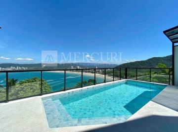 Casa · 498m² · 3 Quartos · 2 Vagas · Casa em Condomínio no Guarujá, Enseada, 3 Quartos, Sendo Suítes , Sacada com Vista Mar e Piscina - M